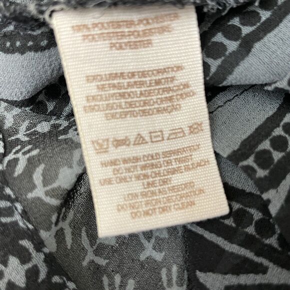 Free People Feather in the Wind Small Sheer Top Beaded Popover Pockets - Picture 8 of 8